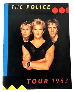 The Police ~ 1983 ~ Concert Tour Program Synchronicity Tour Book VG+ - Picture 1 of 4