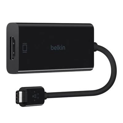 Belkin HDMI Female to USB-C Male Adapter (4k at 60Hz, 4096x2160) - Black USB-C t - Image 1 of 4