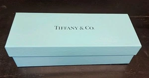 Authentic Tiffany & Co Empty Gift Box Approx 10.5"x4”x3" Blue with Lid & Tissue - Picture 1 of 7