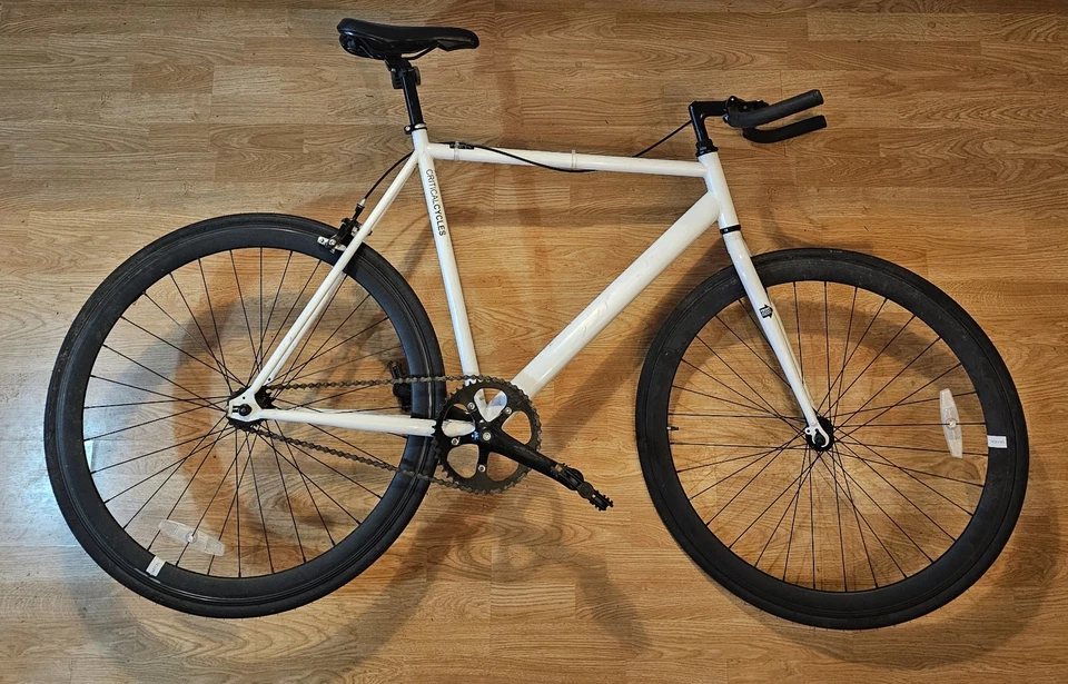 Single Speed Fix Gear Bike - Critical Cycles White 26" Wheels  - Image 1 of 4