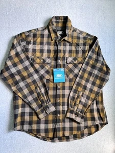 Rugged Wear size 2XL plaid tan, gold, black - Picture 1 of 6