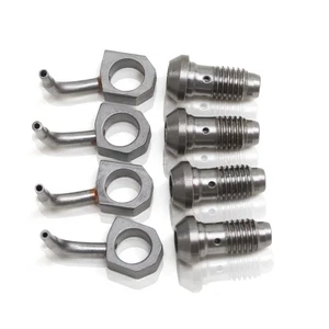 4X Engine Oil Piston Squirters Fit For A4 S4 TT 1.8T 2.0L 06B103154A 06B103154 - Picture 1 of 11