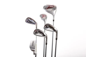 Us Kids Golf U/L 60 Blue/Black/Grey 1W, 4H, 5, 7, PW, Putter Set RH Youth - Picture 1 of 12