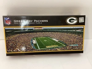 Green Bay Packers NFL Panoramastadion 1000-teiliges Puzzle 39 "x 13" - Bild 1 von 2