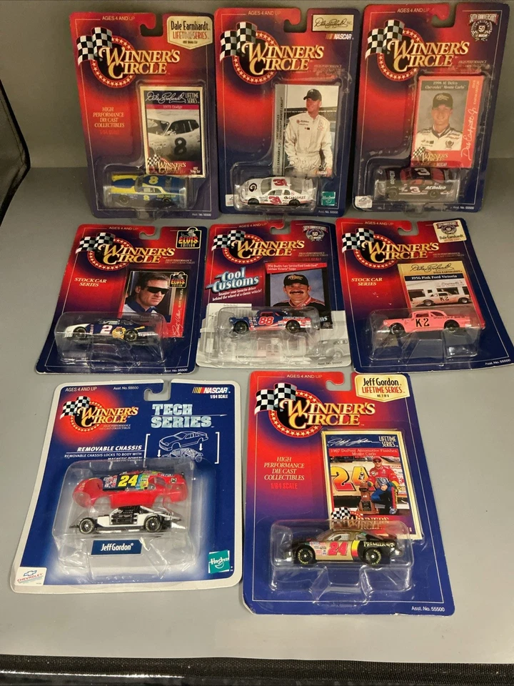 Lot Of 8 Winner's Circle Diecast Cars - Free Shipping - Image 1 of 4