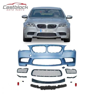 Parachoques delantero estilo M5 para BMW F10 2011-2017 SERIE 5 SEDÁN SIN PDC SIN LUCES ANTINIEBLA Foto 1 de 4