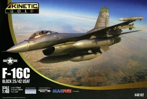 Kinetic K48102 - 1:48 F-16C BLK 25 USAF - Neu - Picture 1 of 1