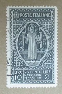 ITALY - POSTMARKED SINGLE SC #238 - Picture 1 of 2