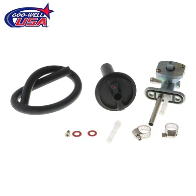 Tanque de combustible de gasolina Petcock con kit de tornillos de palanca para Yamaha Grizzly 600 2002-2008 Foto 1 de 4