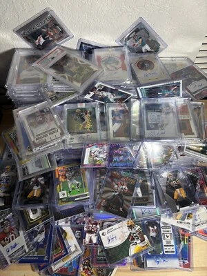 Huge Football Panini Collection Auto Patch Memorabilia Rookie Insert 20 Card Lot - Image 1 of 4