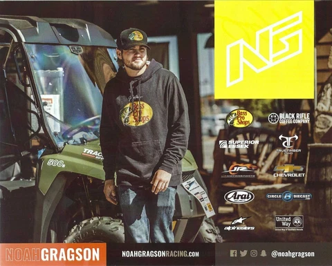 2021 NOAH GRAGSON "BASS PRO JR MOTORSPORTS" #9 NASCAR XFINITY SERIES POSTCARD Cover