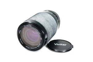 VIVITAR 70-300MM ZOOM LENS W MACRO FOR PENTAX K-1000 W CAPS - Picture 1 of 2