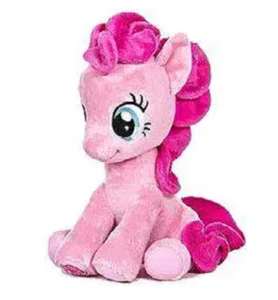 Vintage My Little Pony Pinkie Pie 10 Zoll sitzend Plüsch (von Aurora World) - Bild 1 von 3