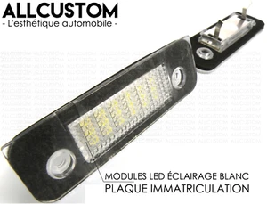 LED LAMP LICENSE PLATE LIGHT WHITE XENON STYLE REAR BOOT for FORD FUSION 2001-Up - Picture 1 of 2