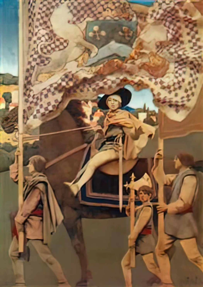 Maxfield Parrish photo A4 dies irae - Image 1 of 1