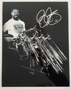 Billy Cobham Signed 11x14 Metallic Photo Miles Davis Drummer Drum LEGEND RAD - Picture 1 of 1