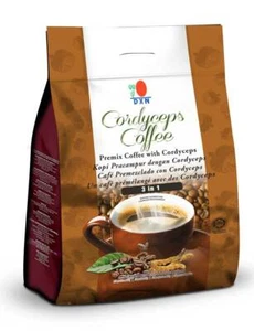 6 Packs DXN Cordyceps Coffee 3 in 1 Cordyceps Sinensis Instant Cafe Express - Picture 1 of 12