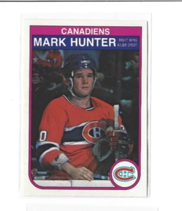 1982-83 O-Pee-Chee #185 Mark Hunter RC NMMT - Picture 1 of 2