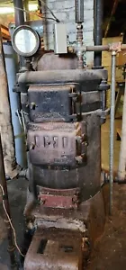 ARCO (American Radiator Company) Ideal Cast Iron Gas Water Boiler - Picture 1 of 13