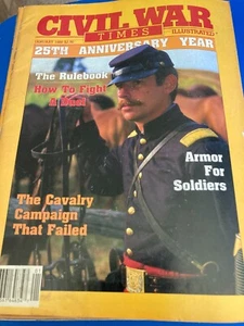 1988 JANUARY CIVIL WAR TIMES MAGAZINE 25TH ANNIVERSARY ISSUE - Picture 1 of 2