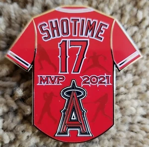 Los Angeles Angels "SHOTIME" Shohei Ohtani 2021 MVP Lapel Pin - Picture 1 of 3