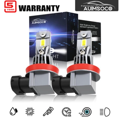 For Buick	Verano 2012-2017 LED Headlight Kit 6500K White Super Bright High Power - Image 1 of 4