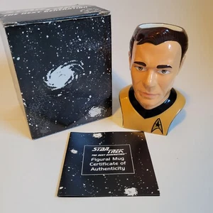 Captain Kirk Star Trek Mug Original Series 1994 Applause Great See Description! - Picture 1 of 13