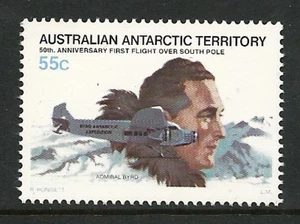 1979 Australian Antarctic Territory - 55c 50th Anniv 1st Flight South Pole MUH - Picture 1 of 2