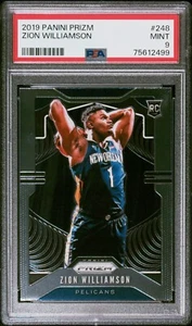 2019 Prizm - Zion Williams RC Rookie 248 - Base PSA Mint 9 - Picture 1 of 2
