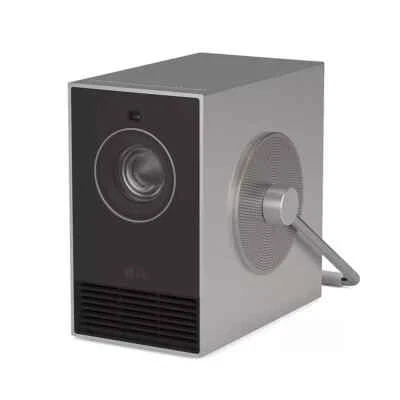 LG CineBeam Qube 4K RGB Laser Projector 120" 500 ANSI Home Theater / HU710PB - Image 1 of 4