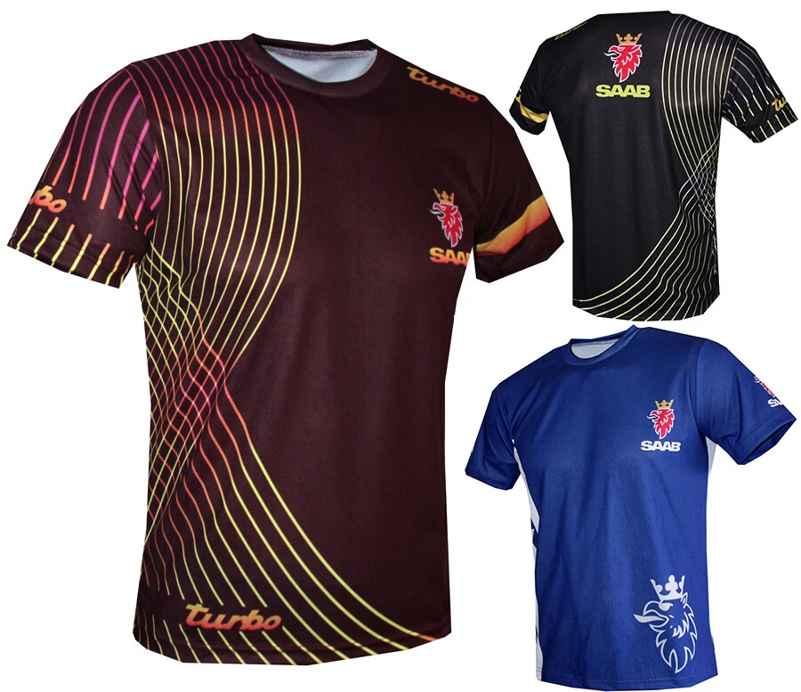 SAAB T-shirt Camiseta Outdoor Maglietta Oldtimer Youngtimer Retro Tuning Gift - Imagem 1 de 3
