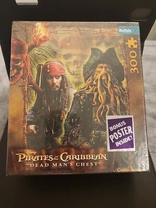 Buffalo Pirates Of The Caribbean Dead Man's Chest 300 Piece Puzzle Confrontation - Picture 1 of 4