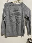 Zara Kids Sweater Size 6 Gray Boys Pullover Knit