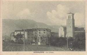 C3259) SASSOLEONE (IMOLA, BOLOGNA), LA CHIESA. VIAGGIATA. - Picture 1 of 1