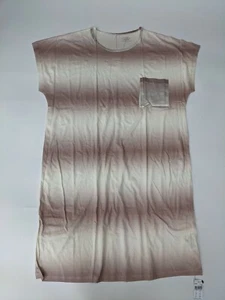 INTIMISSIMI Evanescent Love Cotton Nightdress in Purple Shaded Print - SIZE L - Bild 1 von 3