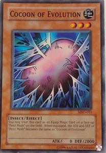 Cocoon of Evolution - Metal Raiders MRD-011 Unlimited Common YuGiOh TCG Card - Picture 1 of 1