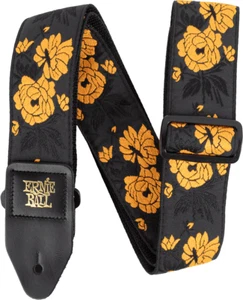 COURROIE GUITARE ERNIE BALL 5358 JACQUARD - Tangerine Rose - Picture 1 of 1