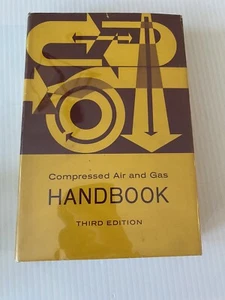 VINTAGE 1961 COMPRESSED AIR AND GAS INSTITUTE HANDBOOK HC BOOK - Picture 1 of 6