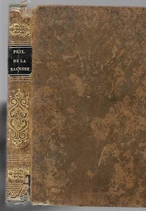 Le Prix De La Sagesse. Paris, 1836.  illustrated. w/ manuscript bookmark - Bild 1 von 1
