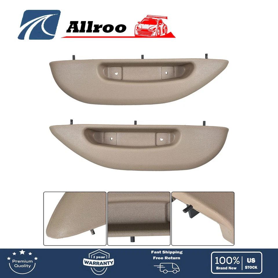 2 piezas reposabrazos de puerta bronceada delantero derecho + derecho para camioneta GMC Savana 1500 2500 3500 1996-2002 Foto 1 de 4