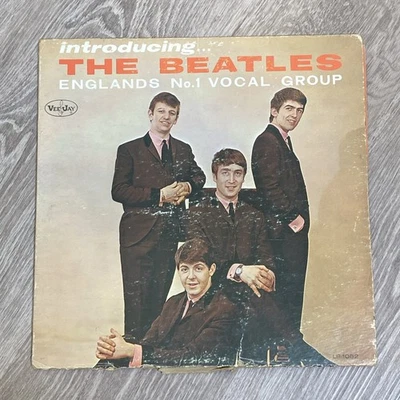 Introducing The Beatles VeeJay Records VJLP 1062 63-3402 Long Playing UNTESTED - Image 1 of 4