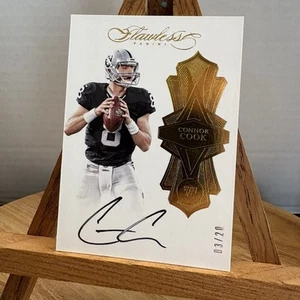 Connor Cook 2016 Panini Flawless Auto #’d Gold Las Vegas Raiders 03/20 - Picture 1 of 4