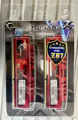 RAM para juegos G.Skill RipJaws X 8 GB 4 GB x 2 DDR3 1600 MHz F3-12800CL9D-8 GBXL Foto 1 de 2