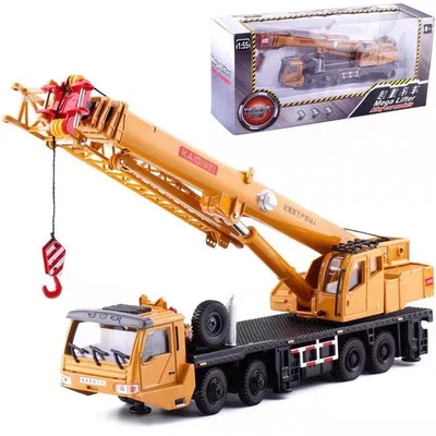 1:55 Chinese Machinery Lift Crane Truck Construction Equipment Diecast Model - Image 1 of 4