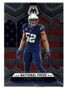 2024 Khalil Mack Panini Mosaic National Pride - Los Angeles Chargers - Imagen 1 de 2