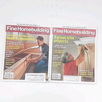 Fine Homebuilding Magazine 3 Great Trim Projects / Built-In Benches - Image 1 of 4