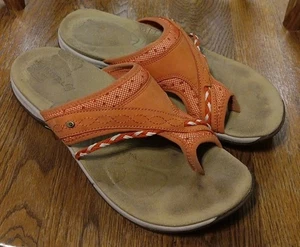 Women's Merrell Hollyleaf Toe Hold Sandals Moroccan Spice Size 9 - Picture 1 of 9