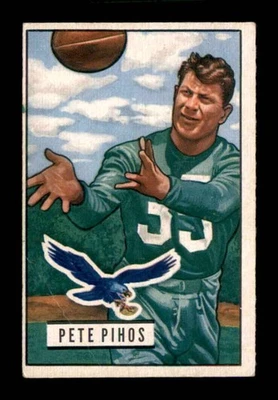 1951 Bowman #46 Pete Pihos   VG X3320758 - Image 1 of 2