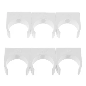  Abrazadera de tubería de PVC de 50 piezas abrazaderas de plástico clips de montaje de agua para pecera - Imagen 1 de 19