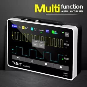 FNIRSI 1013D 7"Digital Tablet Oscilloscope 2CH Bandwidth 1GS Sample Rate 100MHz - Picture 1 of 22
